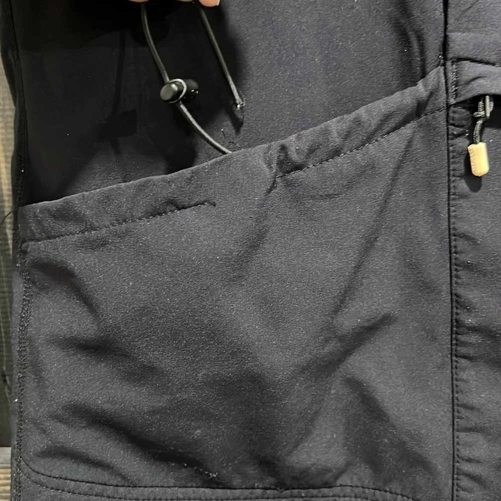 Lululemon Wet Dry Warm Jacket L Multi Pocket Size Zip Black Cycling Rain Running